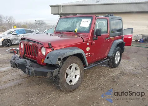 2012 Jeep Wrangler Sport z USA, uszkodzony, nr VIN 1C4AJWAG4CL110374